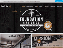 Tablet Screenshot of foundationgrounds.com